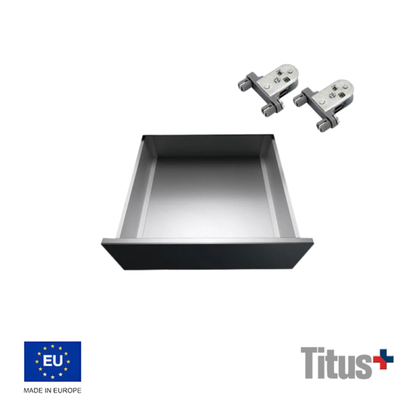 Alternative view of Corredera Tekform DW Slimline Con Conector Frontal Easiyx O Tornillo | Sistema De Cajón Titus