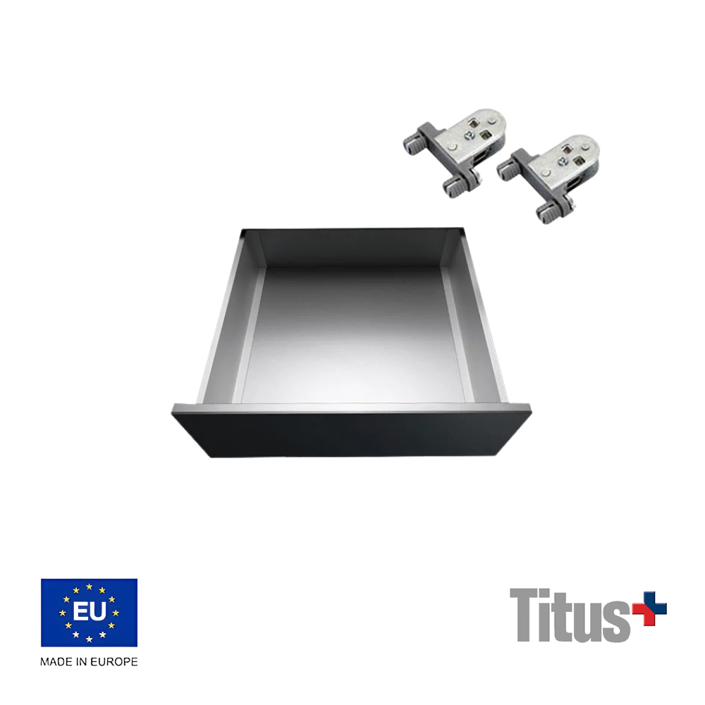 Corredera Tekform DW Slimline Con Conector Frontal Easiyx O Tornillo Sistema De Cajón Titus (1) Corredera Tekform DW Slimline Con Conector Frontal Easiyx O Tornillo Sistema De Cajon Titus 1