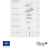 Corredera Tekform Drawer DW Con Conector Frontal Easiyx O Tornillo Sistema De Cajon Oculto Titus 4