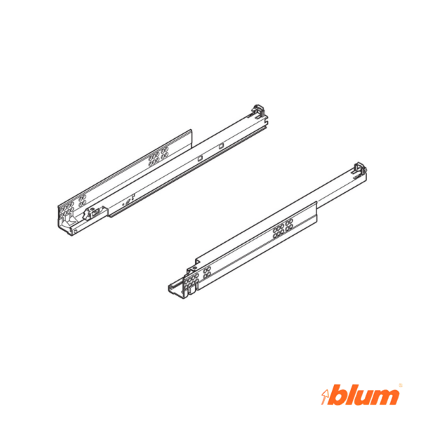 Alternative view of Correderas ocultas TANDEM BLUMOTION, extensión total