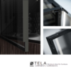 Kit Puerta De Aluminio TELA Cosma S/Imán (Sistema Completo) 8 Cosma 1