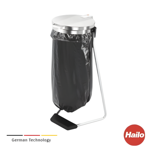 Bote Industrial Hailo PROFILINE MSS Design XXXL de 120L - Bolsa de basura enrollable