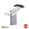 Riel extraible triple para secar toallas Secco Alu Line - Thumbnail Image 1