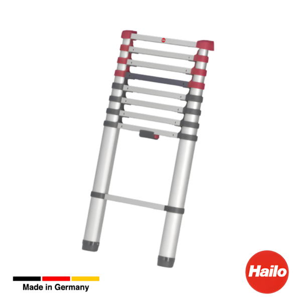 Escalera Telescopica con 9 Escalones HAILO T80 FlexLine