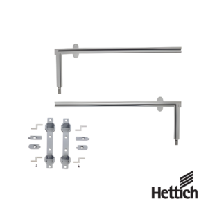 Herraje para puertas elevables arremetidas Lift Up grosor de puerta 15 16mm 6