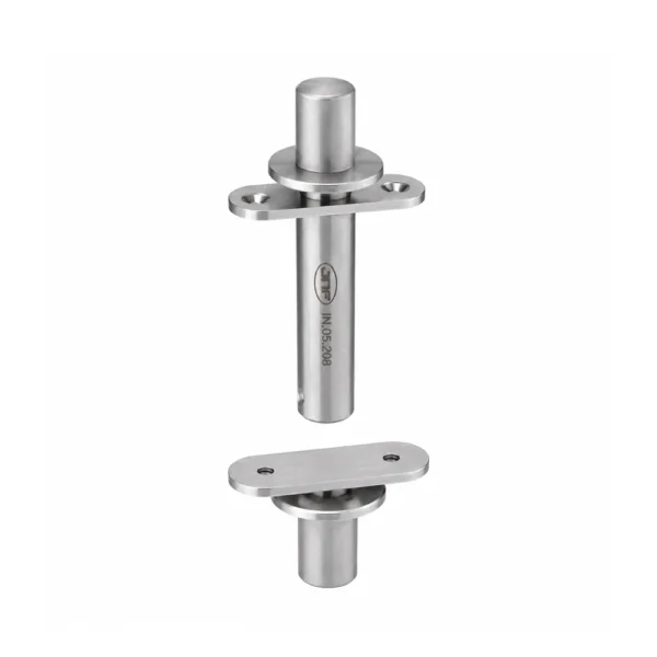 Pivote Oculto JNF IN.05.208 para Puertas de Madera – Acero Inoxidable Satinado