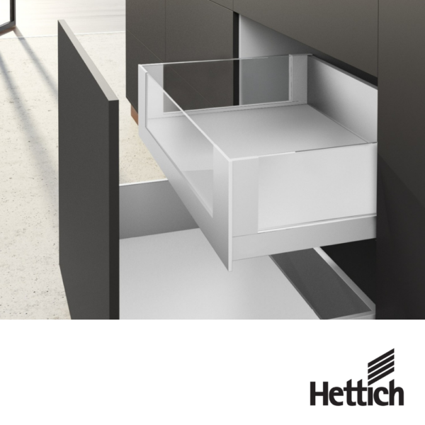 Alternative view of Inserto De Vidrio Hettich AvanTech YOU Para Frente Interior Personalizable Altura Completa