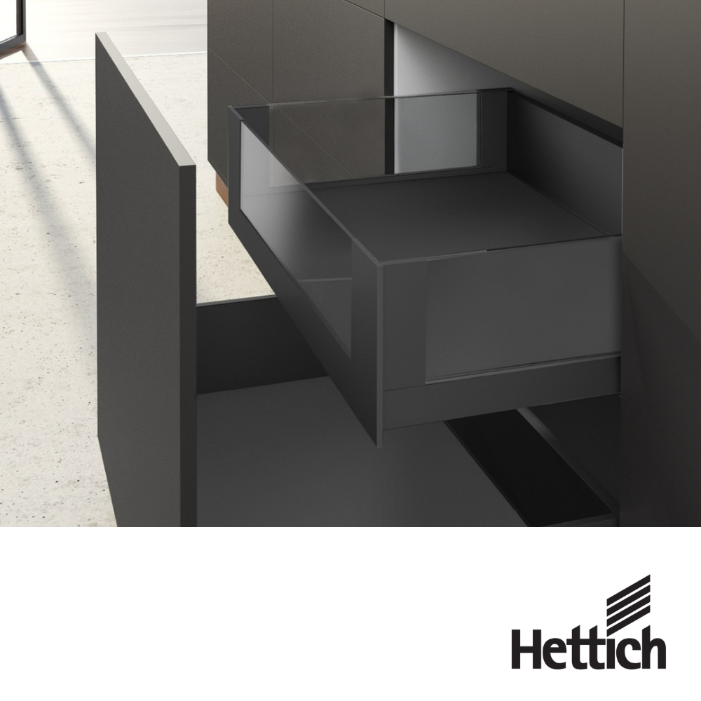 Inserto De Vidrio Hettich AvanTech YOU Para Frente Interior Personalizable Altura Completa 2 1