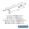 Jaladera Caliber 160 mm Amerock 4 1