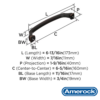 Jaladera Revitalize 160 mm Amerock 7 Jaladera Revitalize 160 mm Amerock - Thumbnail Image 2