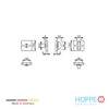 Juego De Manijas HOPPE Dallas Para Puerta Interior 10