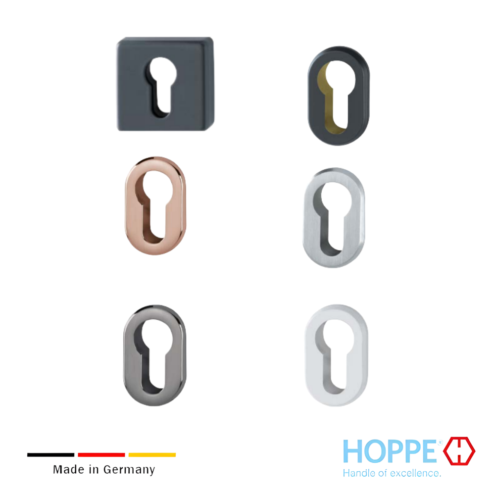 Juego De Manijas HOPPE Dallas Para Puerta Interior (13) Juego De Manijas HOPPE Dallas Para Puerta Interior 13