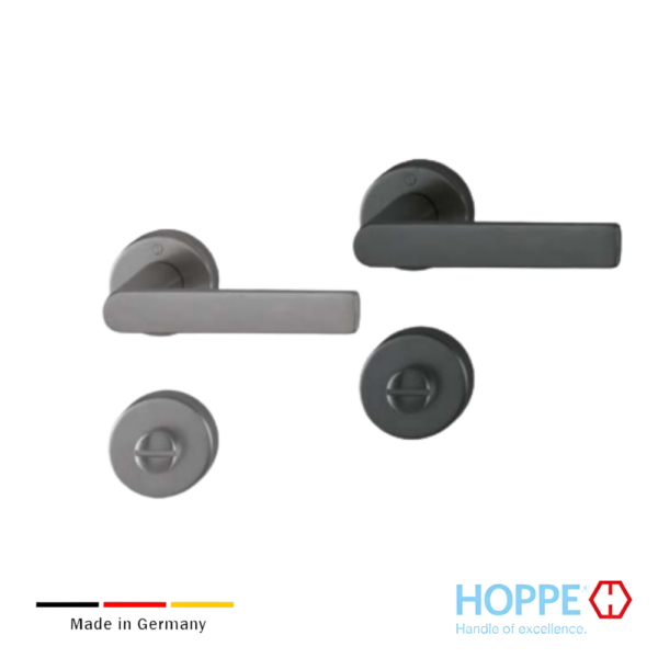 Juego De Manijas HOPPE Los Angeles Con Bocallave PZ