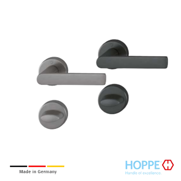 Juego De Manijas HOPPE Los Angeles Para Baño