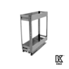 KELE Canastilla Elevable De 2 Niveles Para Gabinete Alto 600 MM Gris