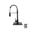 KELE Mezcladora Monomando Con Flexible K Faucets Para Fregadero Acero Inoxidable Negro