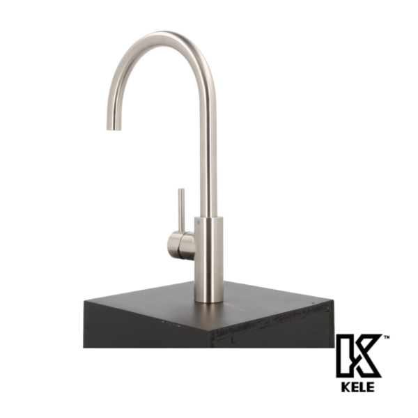 KELE Mezcladora Monomando Para Fregadero Acero Inoxidable