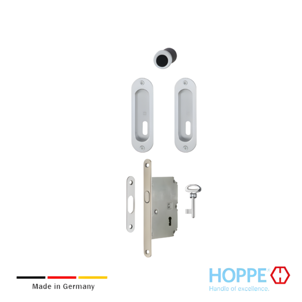 Kit 3 Spazio HOPPE Para Puertas Corredizas Con Cerradura