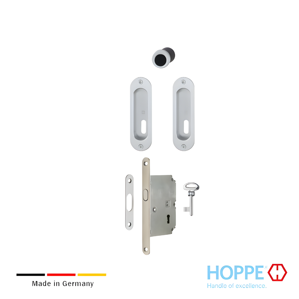 Kit 3 Spazio HOPPE Para Puertas Corredizas Con Cerradura