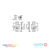Kit 7 Spazio HOPPE Jaladera Con Seguro Para Puertas Corredizas (4) Kit 7 Spazio HOPPE Jaladera Con Seguro Para Puertas Corredizas 4