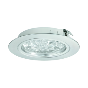 Iluminación para Muebles 13 Lampara para empotrar LED 3001 24V1.7W 5000K Plata Anodizado