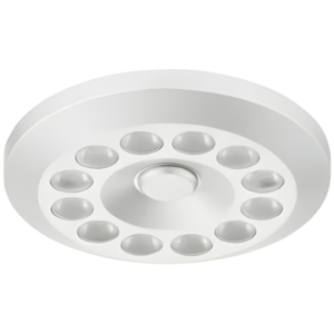 Iluminación para Muebles 19 Lampara para empotrar redonda LED 3004 – Loox 0.8W plastico 24V – Clanco calido 833.76.021 DAO 023470