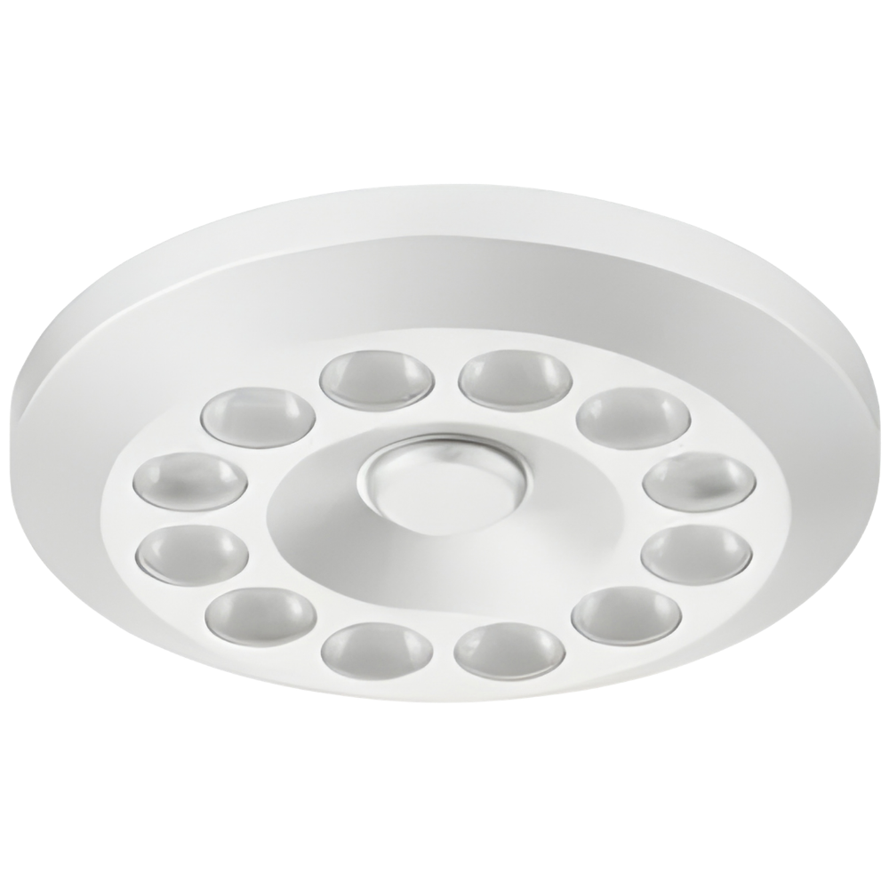 Lampara para empotrar redonda LED 3004 – Loox 0.8W plastico 24V – Clanco calido 833.76.021 DAO 023470
