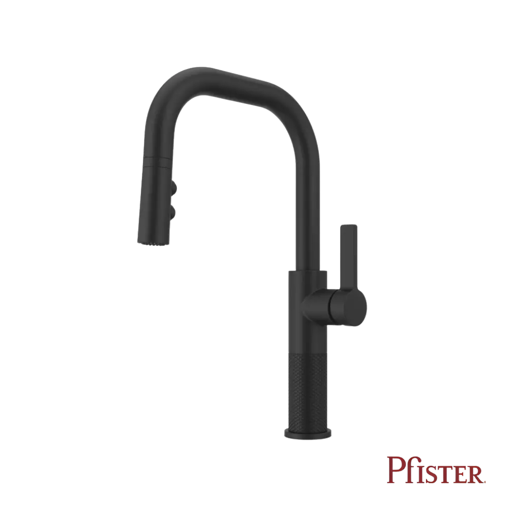 Mezcladora Para Cocina Pfister KTCH 529 Pull Down Negro Mate 1H 1HDL 1.8 GPM
