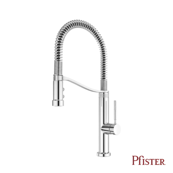 Monomando Para Cocina Pfister Bruton Cromo Pulido