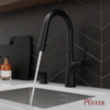Monomando Para Cocina Pfister Ceylon Negro Mate 2