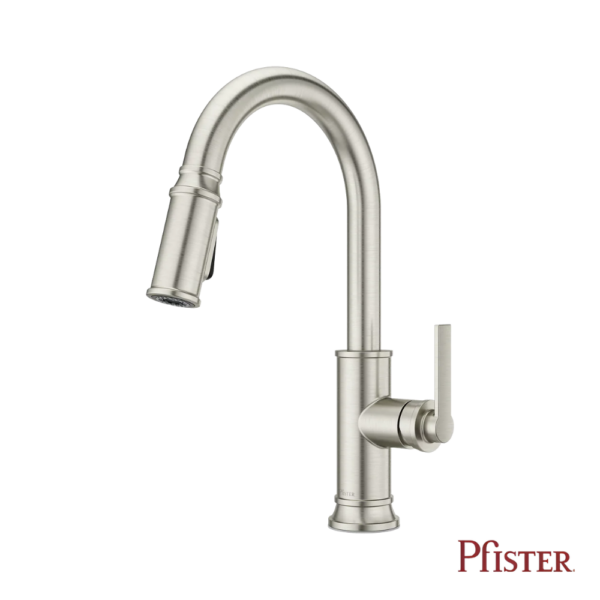 Monomando Para Cocina Pfister Colfax Acero Inoxidable