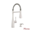 Monomando Para Cocina Pfister Raya Pull Down Cromo Pulido