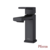 Monomando Para Lavabo Pfister Deckard Negro Mate