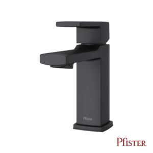 Monomando Para Lavabo Pfister Deckard Negro Mate