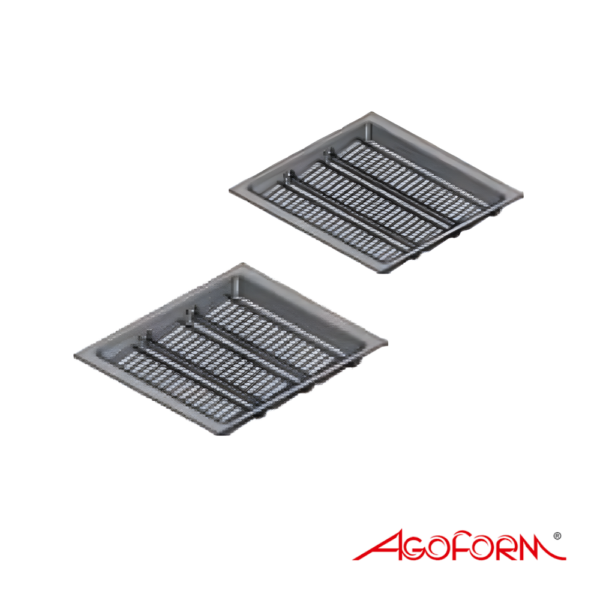 Organizador De Especias Salsa Exzellent II Gris Pizarra Agoform