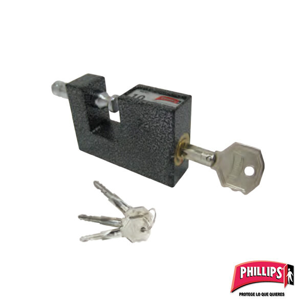 Candado para Cortina de Alta Seguridad Metalico TX-10