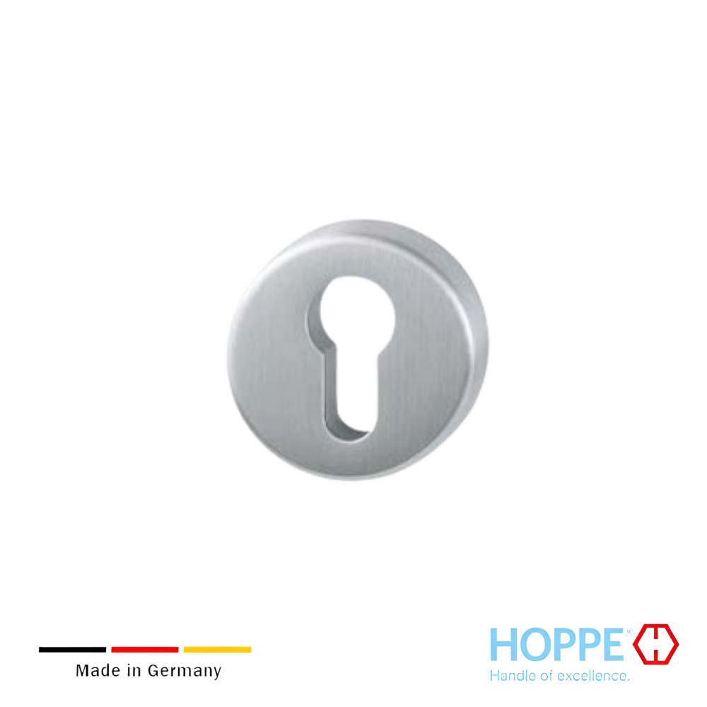 Par De Bocallaves HOPPE Amsterdam Para Puerta Interior Acero Inoxidable Mate Par De Bocallaves HOPPE Amsterdam Para Puerta Interior Acero Inoxidable Mate