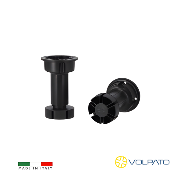 Pata ajustable para zócalo Serie 02 (100 mm y 150 mm) – Completo