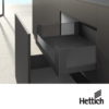 Perfil De Soporte Hettich AvanTech YOU Para Cajon Interno H187 Antracita 2 1