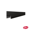 Perfil jaladera “L” negro mate 3 m — DAO-503455