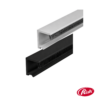 Perfil Manija Sistema DF Para Placa De 15 mm Con Felpa 2.60 m 4