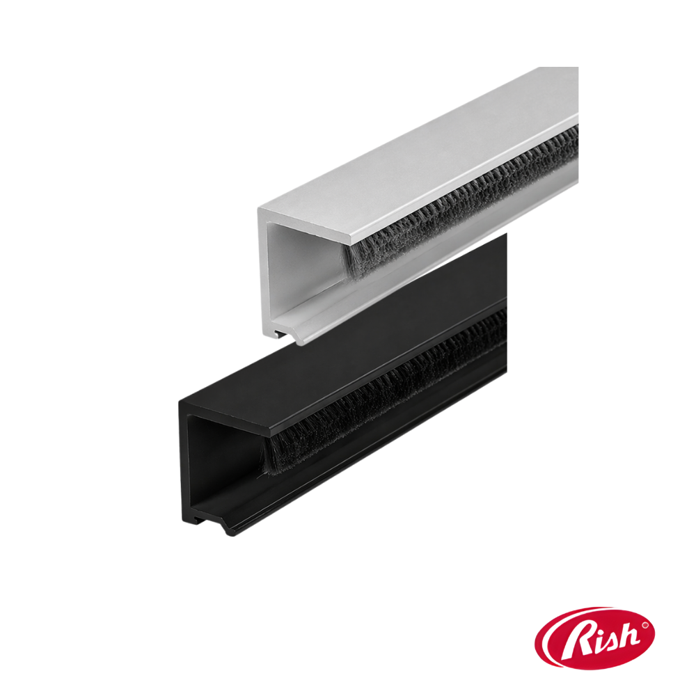Perfil Manija Sistema DF Para Placa De 15 mm Con Felpa 2.60 m 4