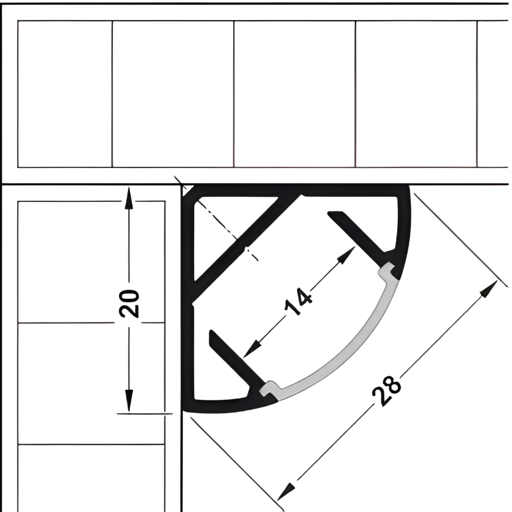 Perfil angular de aluminio para bandas LED 2500mm – Plata anodizado - 833.74.812 DAO-023357 (1) Perfil angular de aluminio para bandas LED 2500mm – Plata anodizado 833.74.812 DAO 023357 1 1