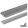 Perfiles Para Sistema Corredizo Hettich SlideLine 16 3000 mm Plata