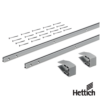 Perfiles Para Sistema Corredizo Hettich SlideLine M Set 2500 mm