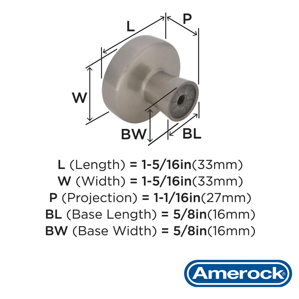 Perilla Blackrock 34 mm Amerock 1