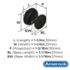 Perilla Revitalize 32 mm Amerock 2 1