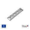 Placa De Montaje Lineal P/Touch Latch Plástico Gris Titus