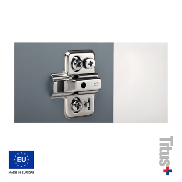 Alternative view of Placa de Montaje Cruciform 3mm P/ Bisagra ST