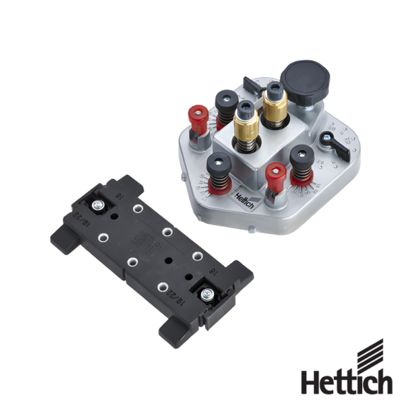 Plantilla para taladrar DrillJig VB, broca ø 20 mm de diámetro